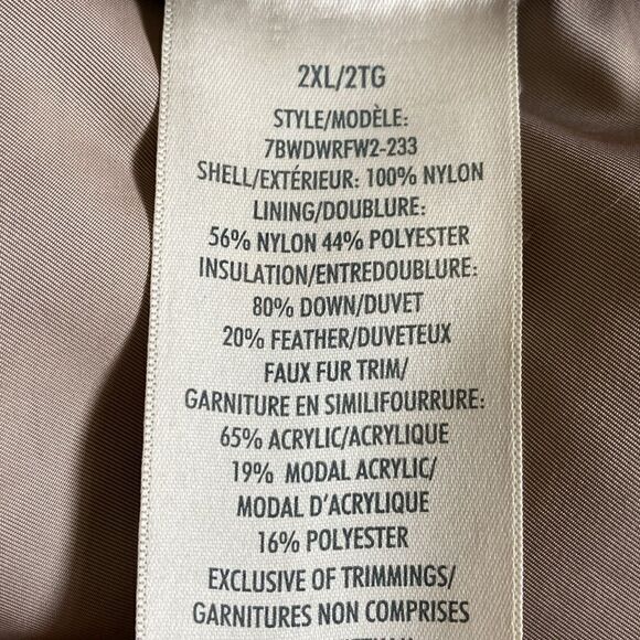 Wind River Down Puffer Coat Aubergine Purple - Picture 9 of 13